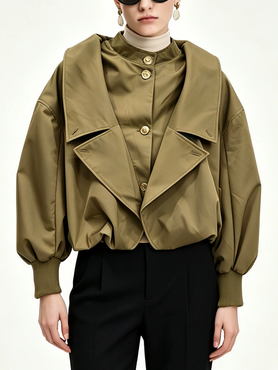 Kirsi Balloon Sleeve Jacket