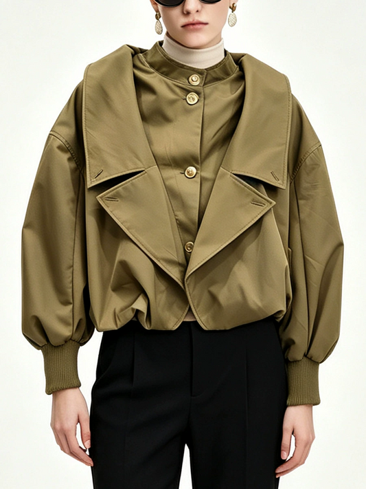 Kirsi Balloon Sleeve Jacket