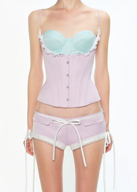 Felicie Corset Lace Up Top