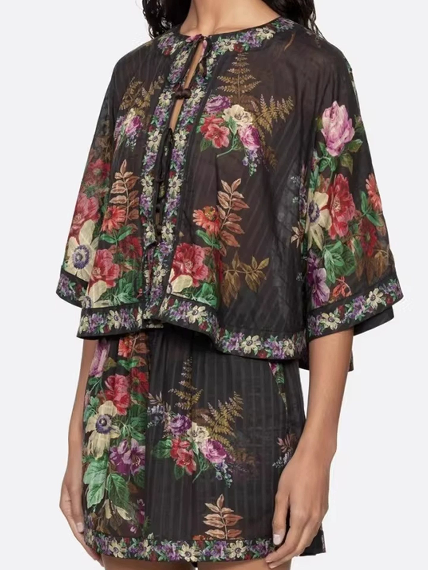 Ferdous Floral Shorts Set