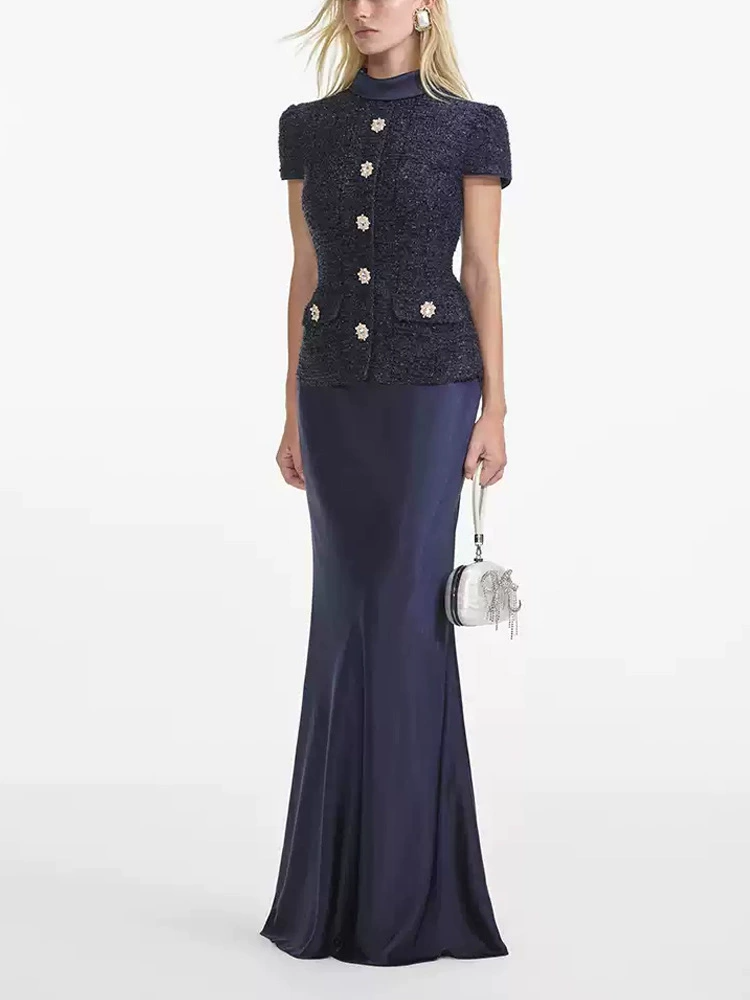 Herakleitos Tweed Skirt Set