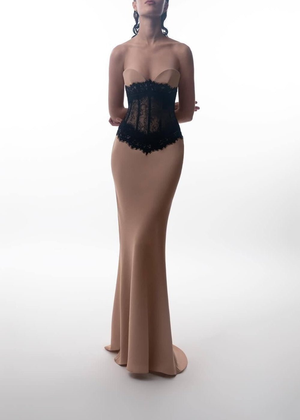 Maartje Corset Lace Maxi Dress