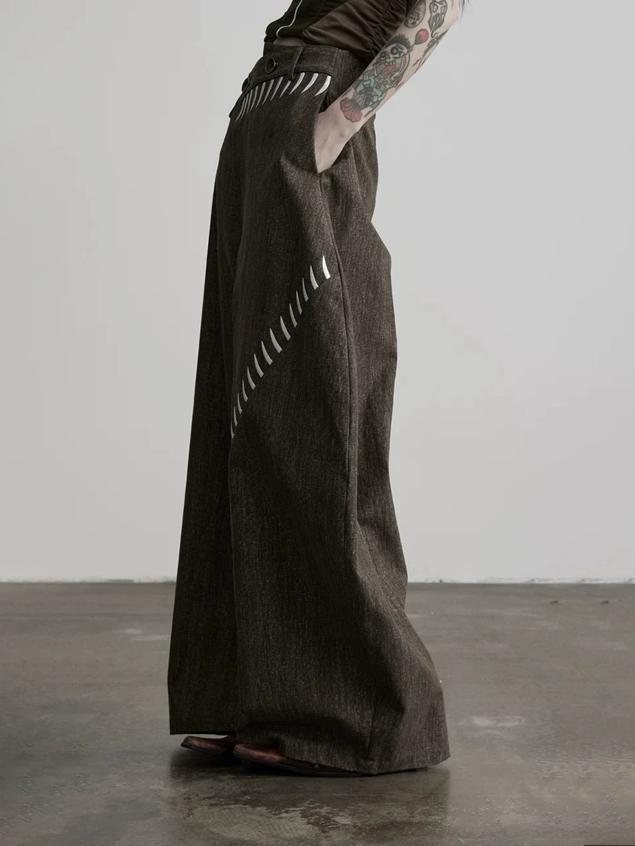 Madalyn Asymmetric Baggy Pants