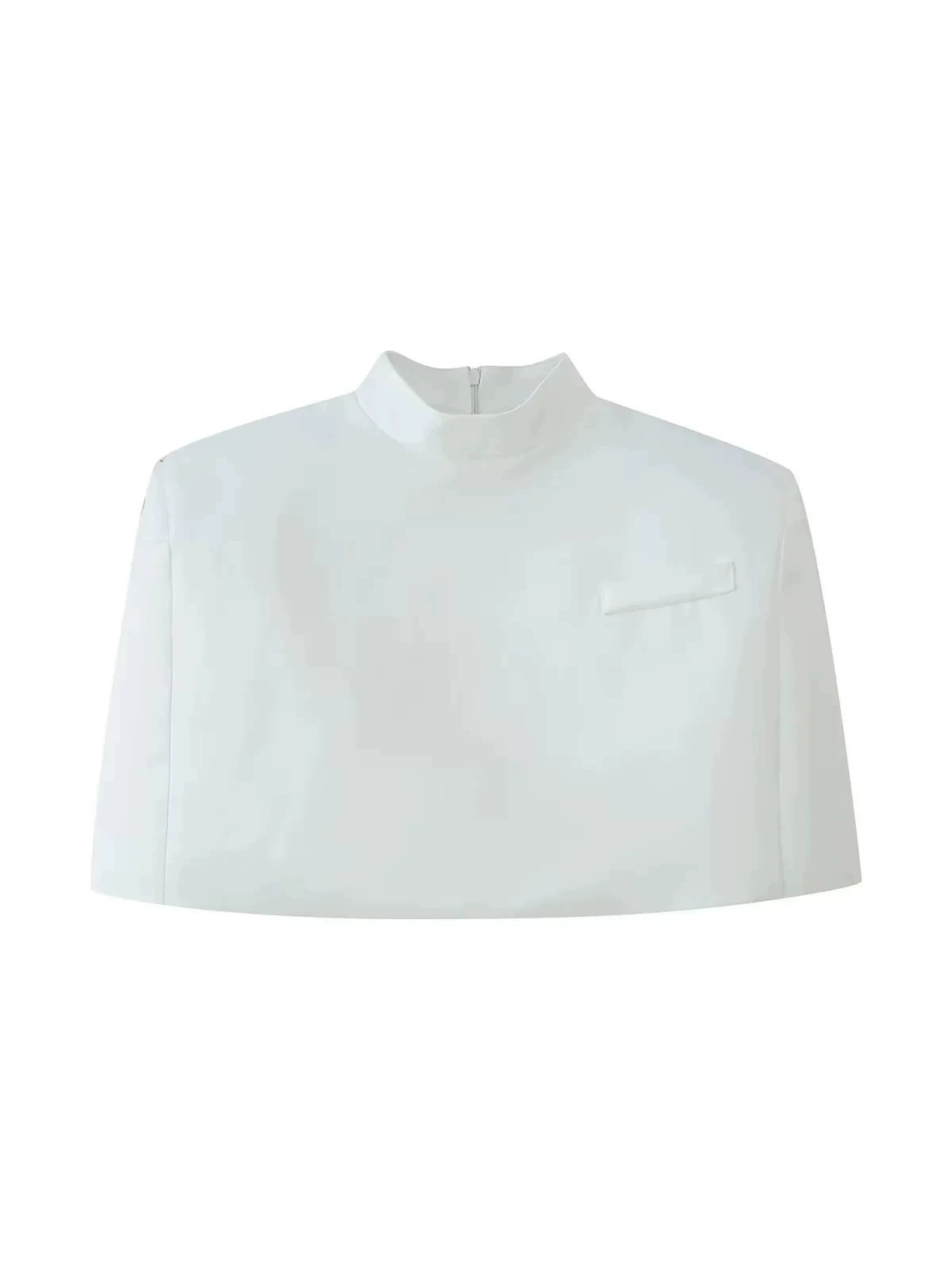 Keiji High Neck Crop Top