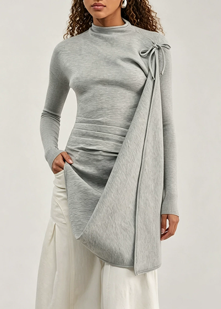 Kittinan Draped Tie Up Top