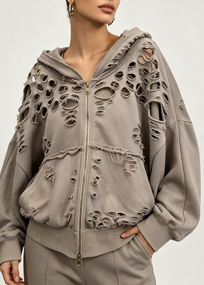 Magdalen Ripped Jacket