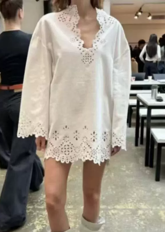 Innes Embroidered Floral Mini Dress