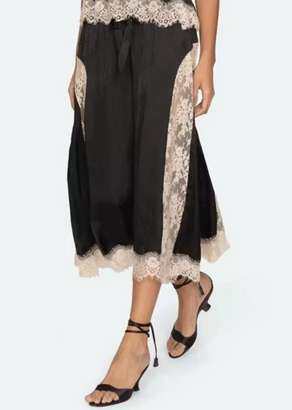 Hale Lace Capri Pants