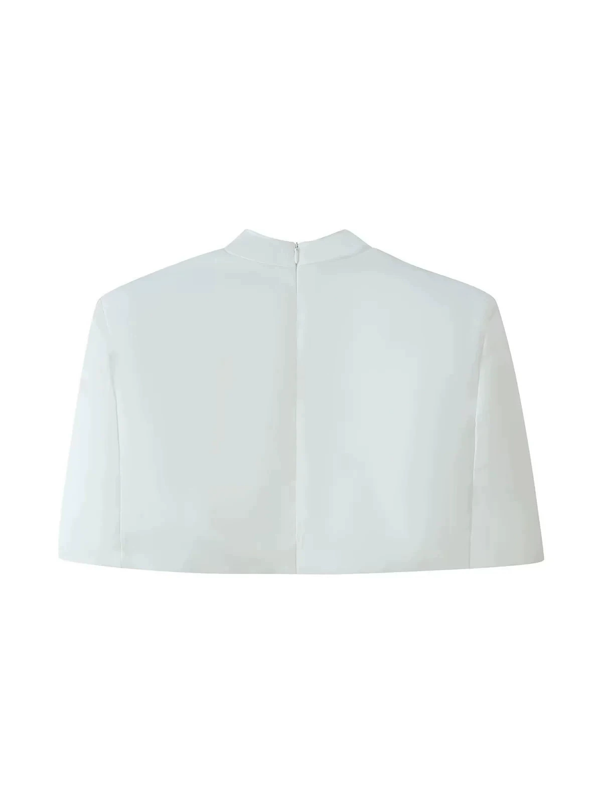 Keiji High Neck Crop Top